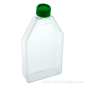 Disposable Sterilized Tissue Culture Treated Flask with Vented Cap - 25cm²